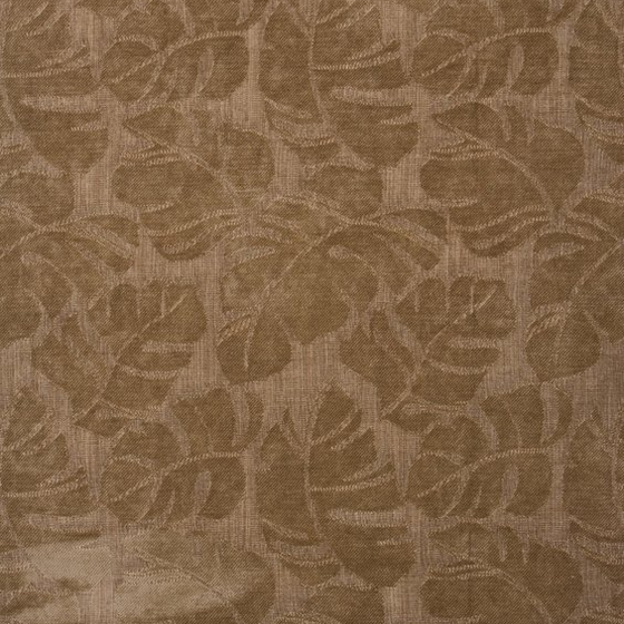 Photo of the fabric Tropicana Chinchilla swatch by Zepel. Use for Curtains, Upholstery, Accessory, Top of Bed. Style of Chenille, Floral And Botannical