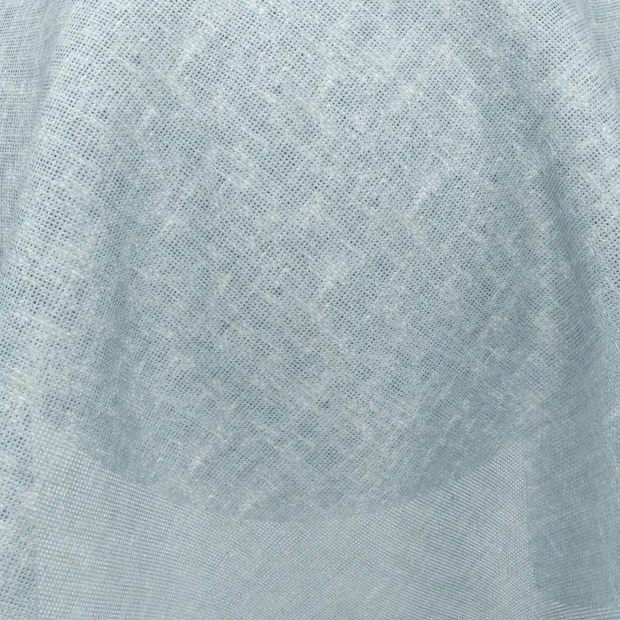 Photo of the fabric Draper Spa swatch by Zepel. Use for Sheer Curtains. Style of Plain, Sheer