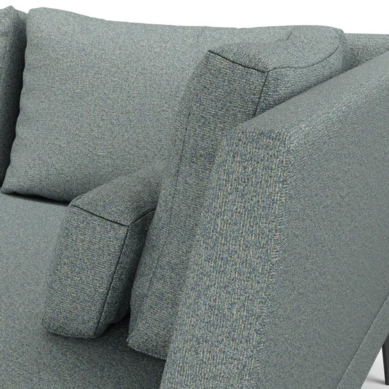 Photo of the fabric Bora Bora Atoll swatch by Mokum FibreGuard. Use for Curtains, Upholstery, Accessory. Style of Plain, Texture