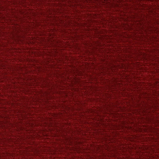 Photo of the fabric Lambada Pomegranate swatch by Zepel. Use for Curtains, Upholstery, Accessory, Top of Bed. Style of Chenille, Plain