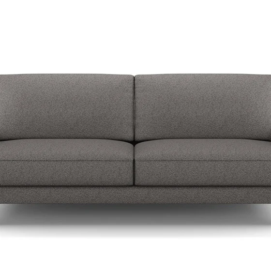 Photo of the fabric Ostuni Slate swatch by Mokum. Use for Upholstery, Accessory. Style of Plain, Texture