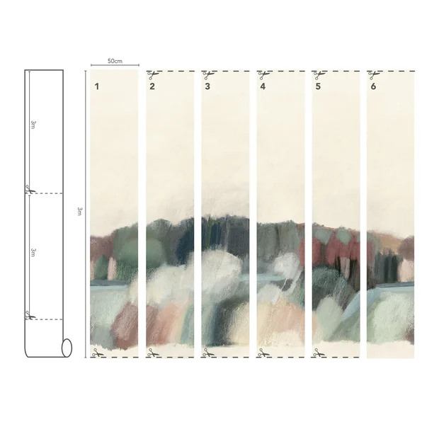 Photo of the fabric Welbeck Panel W630 02 swatch by Villa Nova. Use for Wall Covering, Wall Panel/Mural