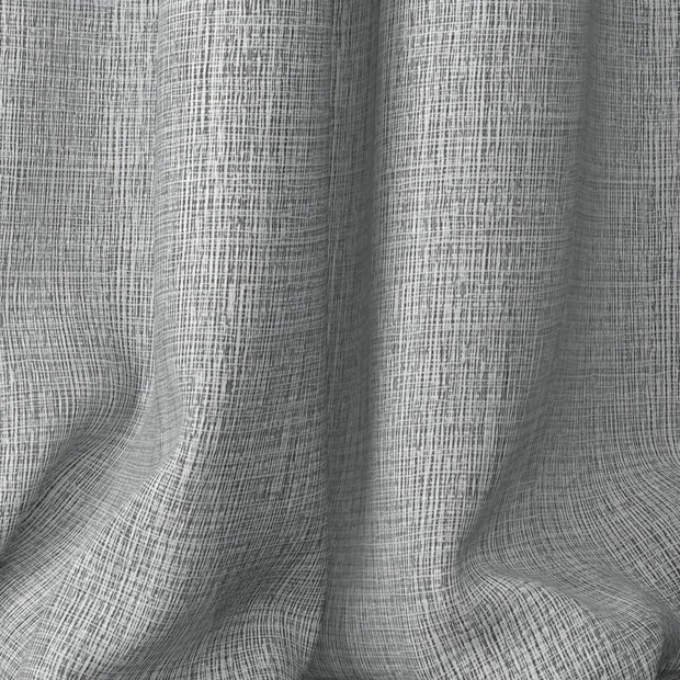 Photo of the fabric Monsoon Basalt swatch by Mokum. Use for Sheer Curtains. Style of Plain, Sheer