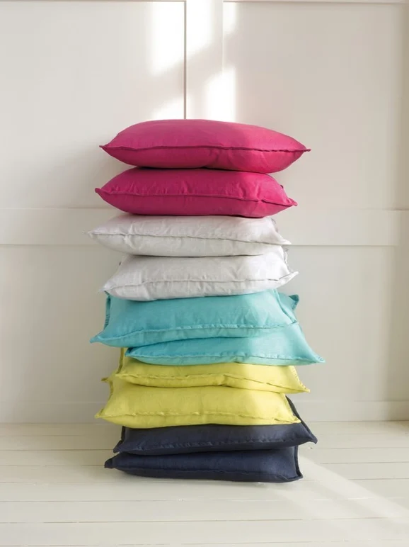 Photo of the fabric Copenhagen V3099 34 in situ by Villa Nova. Use for Curtains, Accessory, Top of Bed. Style of Plain