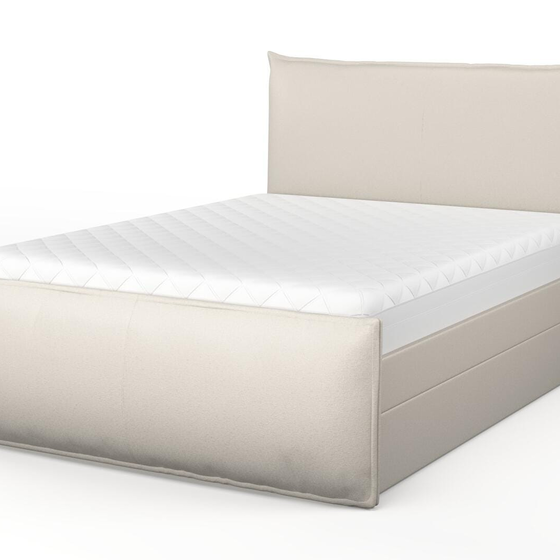 Photo of the fabric Epitome Eggshell swatch by Mokum. Use for Upholstery, Accessory. Style of Plain, Taffeta