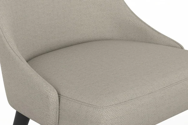Photo of the fabric Classica Driftwood swatch by James Dunlop. Use for Upholstery, Accessory. Style of Plain, Taffeta