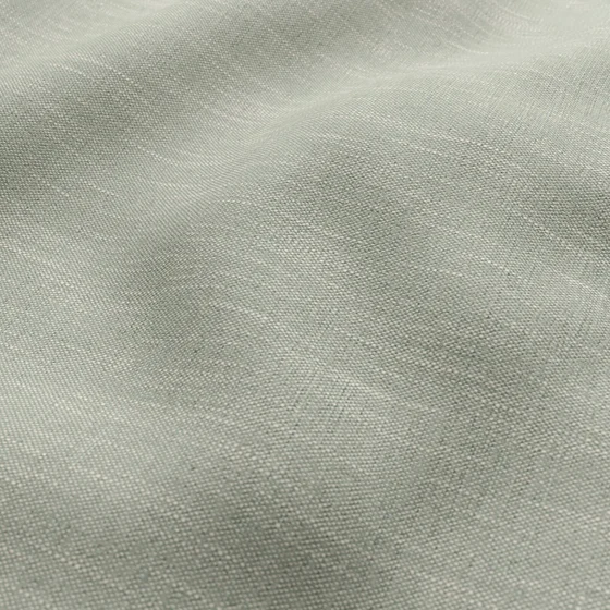 Photo of the fabric Sahel Celadon swatch by Mokum. Use for Upholstery, Accessory. Style of Plain, Texture