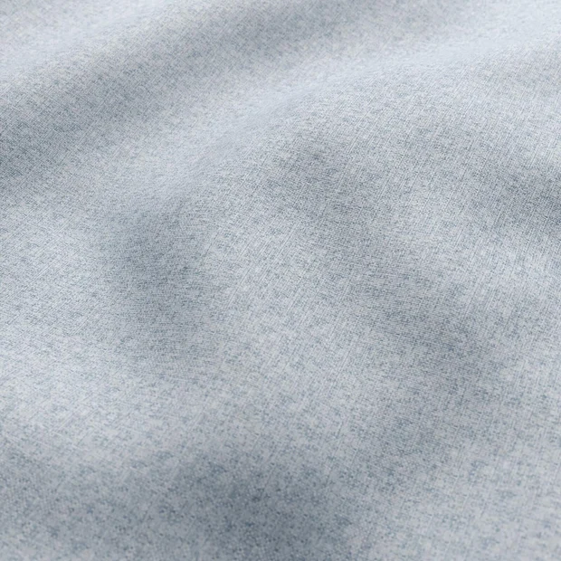 Photo of the fabric Liberate Sky swatch by FR-One. Use for Curtains, Upholstery, Accessory, Top of Bed. Style of Plain, Taffeta