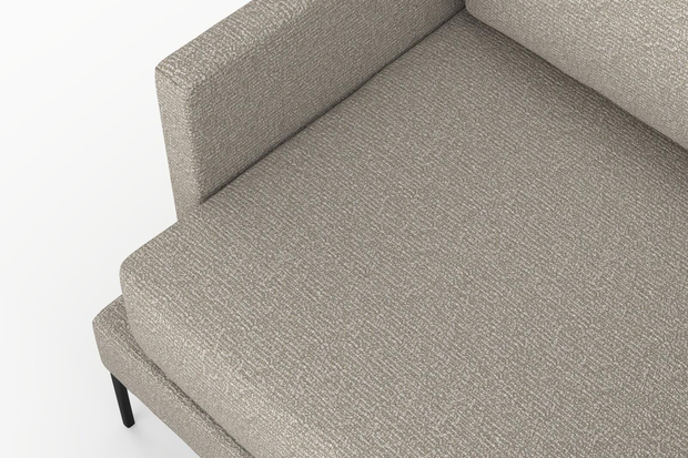 Photo of the fabric Grain Stucco swatch by Mokum. Use for Upholstery, Accessory, Top of Bed. Style of Plain, Texture