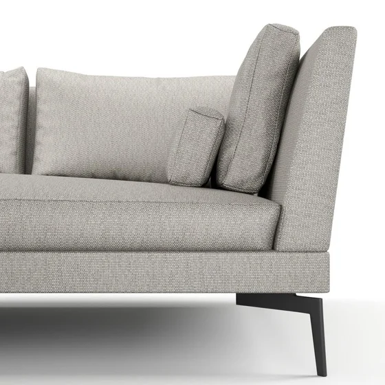 Photo of the fabric Reef Ash swatch by Mokum. Use for Upholstery, Accessory. Style of Plain, Texture