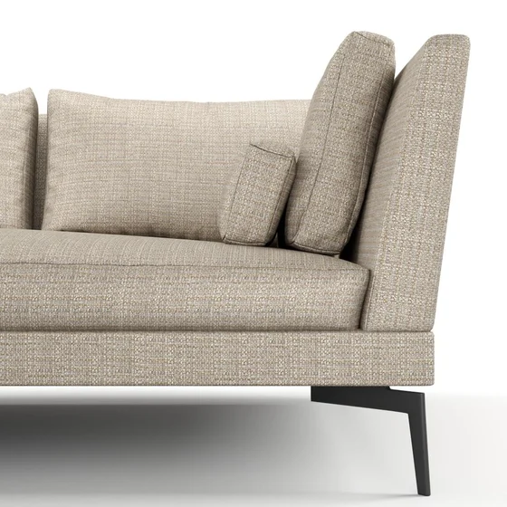 Photo of the fabric Gabrielle Gilver swatch by Mokum FibreGuard. Use for Upholstery, Accessory, Top of Bed. Style of Plain, Texture