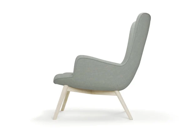 Photo of the fabric Lusk Moonstone swatch by James Dunlop. Use for Upholstery, Accessory. Style of Plain, Texture