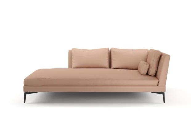 Photo of the fabric Eternal Blush swatch by Mokum. Use for Curtains, Upholstery, Accessory. Style of Plain, Texture