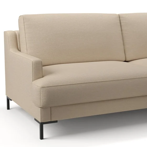 Photo of the fabric Sahel Nude swatch by Mokum. Use for Upholstery, Accessory. Style of Plain, Texture