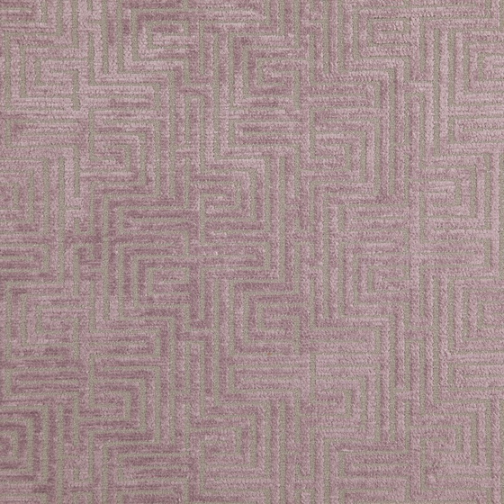 Photo of the fabric Adigo Plum swatch by Zepel FibreGuard. Use for Upholstery, Accessory, Top of Bed. Style of Chenille, Geometric