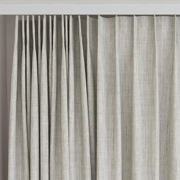 Photo of the fabric Chatham Wind swatch by James Dunlop Essentials. Use for Curtains. Style of Plain, Texture