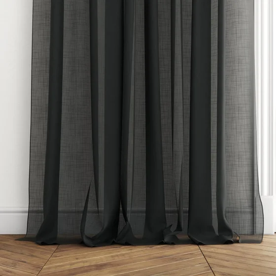 Photo of the fabric Kumo Recycled Lake swatch by James Dunlop. Use for Sheer Curtains. Style of Plain, Sheer
