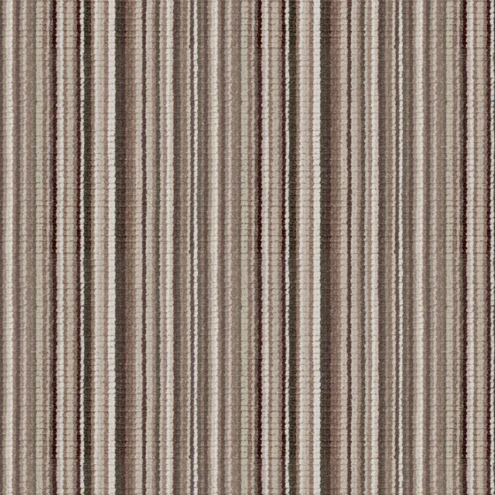 Photo of the fabric Bingo Earth swatch by Zepel FibreGuard Pro. Use for Upholstery, Accessory. Style of Chenille, Stripe