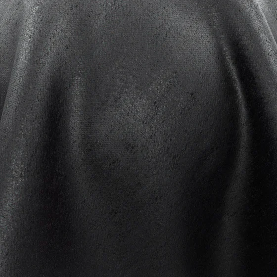 Photo of the fabric Determination Pewter swatch by James Dunlop FibreGuard. Use for Curtains, Upholstery, Accessory, Top of Bed. Style of Plain, Velvet