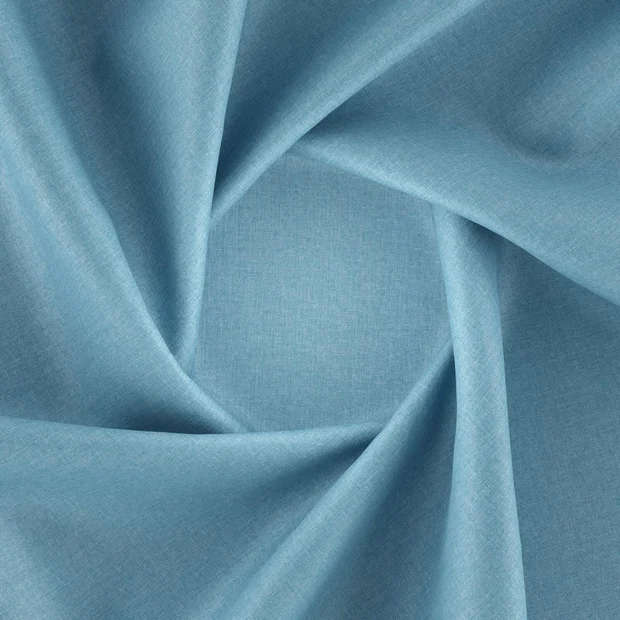 Photo of the fabric Kidglove Fontaine swatch by Zepel FibreGuard. Use for Curtains, Upholstery, Accessory, Top of Bed. Style of Plain, Taffeta