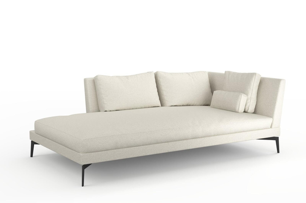 Photo of the fabric Grain Marshmallow swatch by Mokum. Use for Upholstery, Accessory, Top of Bed. Style of Plain, Texture