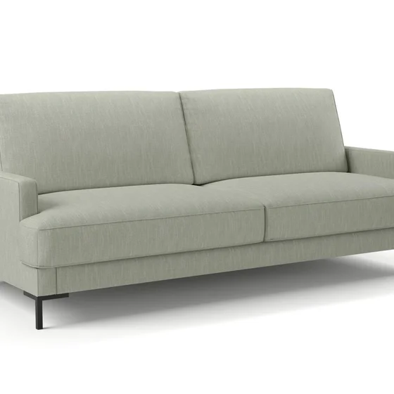 Photo of the fabric Sahel Celadon swatch by Mokum. Use for Upholstery, Accessory. Style of Plain, Texture