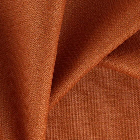 Photo of the fabric Linex Sienna swatch by Zepel. Use for Curtains, Upholstery, Accessory, Top of Bed. Style of Plain, Texture
