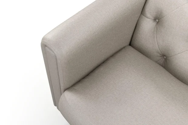 Photo of the fabric Poker Dove swatch by James Dunlop FibreGuard. Use for Upholstery, Accessory, Top of Bed. Style of Chenille, Plain