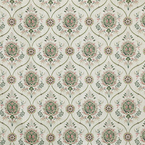 Photo of the fabric Leila 4266 162 swatch by Prestigious. Use for Curtains, Accessory, Top of Bed. Style of Floral And Botannical, Jacquard