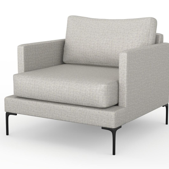 Photo of the fabric Strata Silver swatch by Mokum. Use for Upholstery, Accessory. Style of Plain, Texture