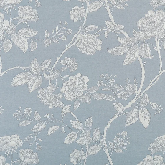 Photo of the fabric Country Rose 10793 311 swatch by Fischbacher 1819. Use for Curtains, Accessory. Style of Floral And Botannical
