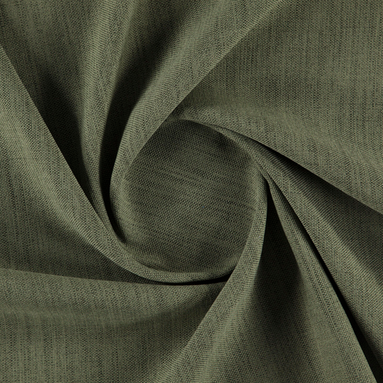 Photo of the fabric Jadore Pesto swatch by FR-One. Use for Curtains, Upholstery, Accessory, Top of Bed. Style of Plain, Taffeta