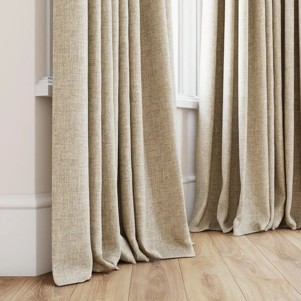Photo of the fabric Dryland Raffia swatch by James Dunlop Essentials. Use for Curtains, Accessory. Style of Plain, Texture