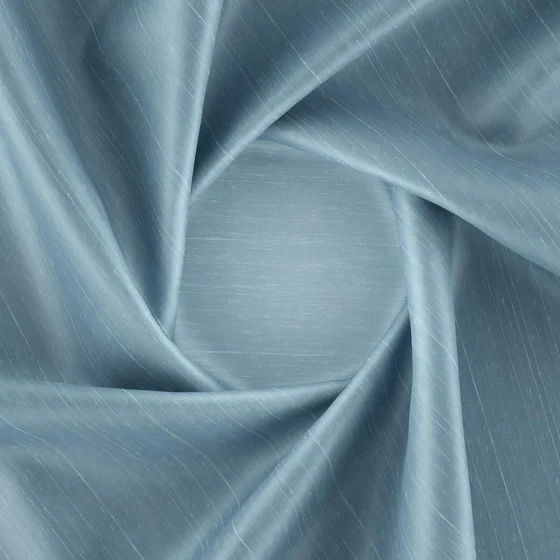 Photo of the fabric Silky Spa swatch by Zepel. Use for Curtains, Accessory, Top of Bed. Style of Plain, Texture
