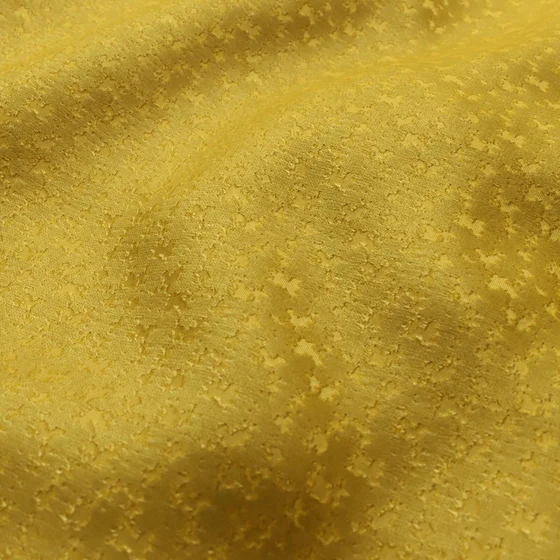 Photo of the fabric Requiem Gold swatch by FR-One. Use for Curtains, Upholstery, Accessory, Top of Bed. Style of Abstract, Velvet