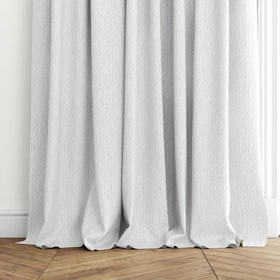 Photo of the fabric Semblance Pearl swatch by James Dunlop. Use for Sheer Curtains. Style of Plain, Sheer
