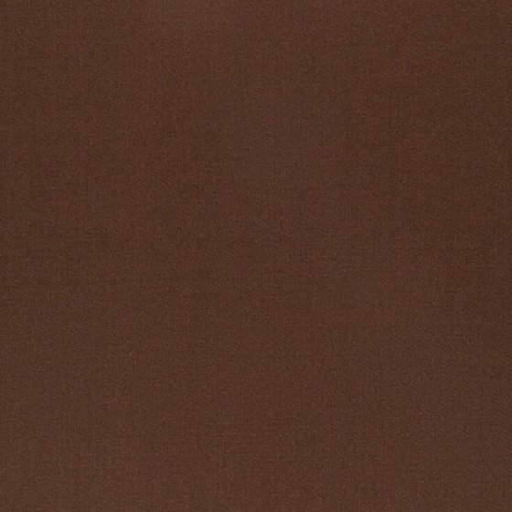 Photo of the fabric Sateen 300 Chocolate swatch by Zepel. Use for Curtains, Upholstery, Accessory, Top of Bed. Style of Plain, Taffeta