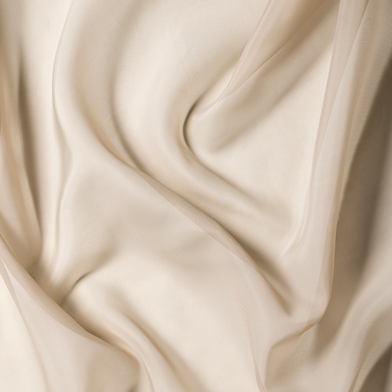 Photo of the fabric De Mundo II Taupe swatch by James Dunlop. Use for Sheer Curtains. Style of Plain, Sheer