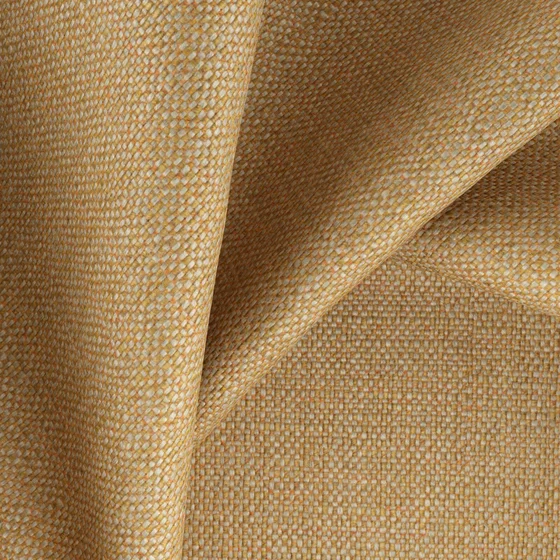 Photo of the fabric Gent Mandarin swatch by Zepel FibreGuard. Use for Curtains, Upholstery, Accessory, Top of Bed. Style of Plain, Texture