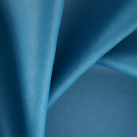 Photo of the fabric Bonanza Niagara swatch by Zepel. Use for Upholstery. Style of Leather And Vinyl, Plain