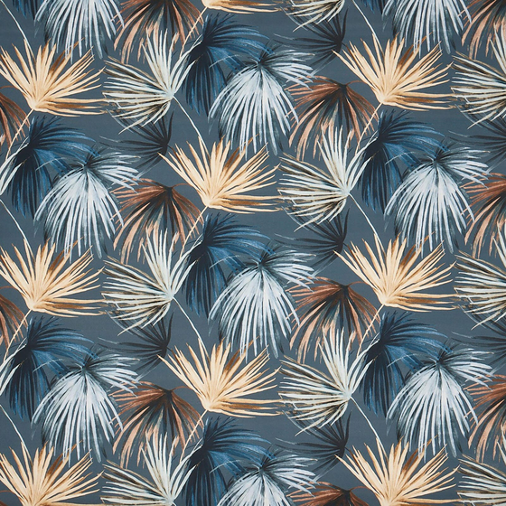 Photo of the fabric Azumi 8787 635 swatch by Prestigious. Use for Curtains, Accessory. Style of Floral And Botannical, Print