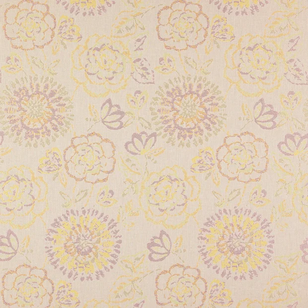 Photo of the fabric Noesis Blossom swatch by Zepel. Use for Curtains, Accessory. Style of Floral And Botannical, Jacquard