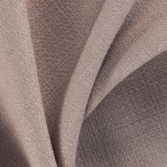 Photo of the fabric Softly Orchid swatch by Zepel. Use for Curtains, Upholstery, Accessory, Top of Bed. Style of Plain, Texture