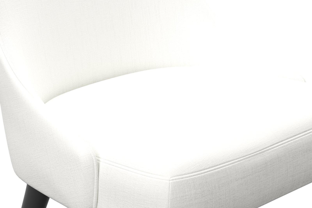 Photo of the fabric Keystone Swan swatch by James Dunlop FibreGuard. Use for Curtains, Upholstery, Accessory, Top of Bed. Style of Plain, Texture