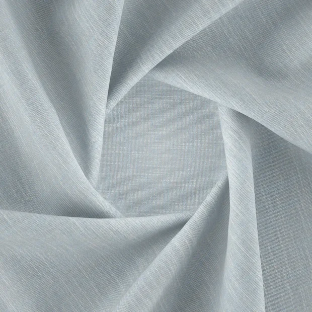 Photo of the fabric Angelic Duckegg swatch by Zepel. Use for Sheer Curtains. Style of Plain, Sheer