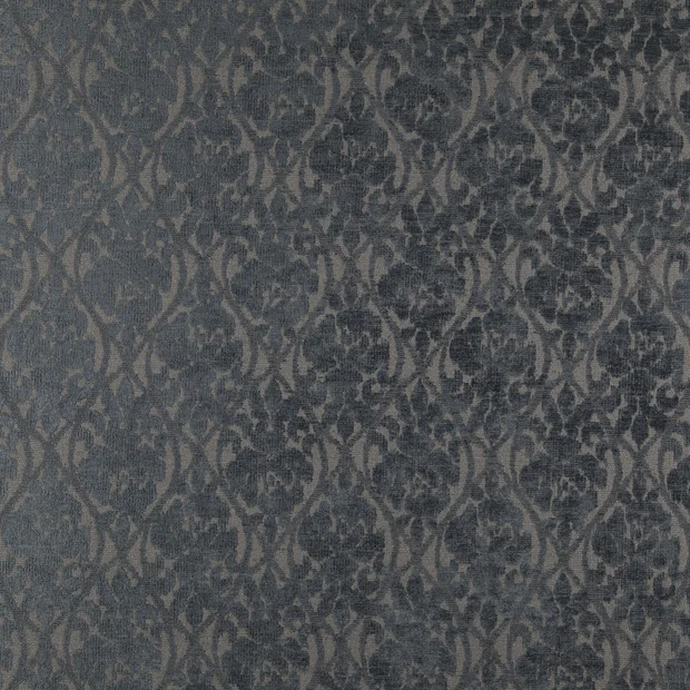 Photo of the fabric Brenta Midnight swatch by Zepel FibreGuard. Use for Upholstery, Accessory, Top of Bed. Style of Chenille, Traditional