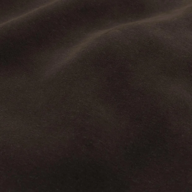 Photo of the fabric Lama Velvet Clove swatch by Mokum. Use for Upholstery, Accessory. Style of Plain, Velvet