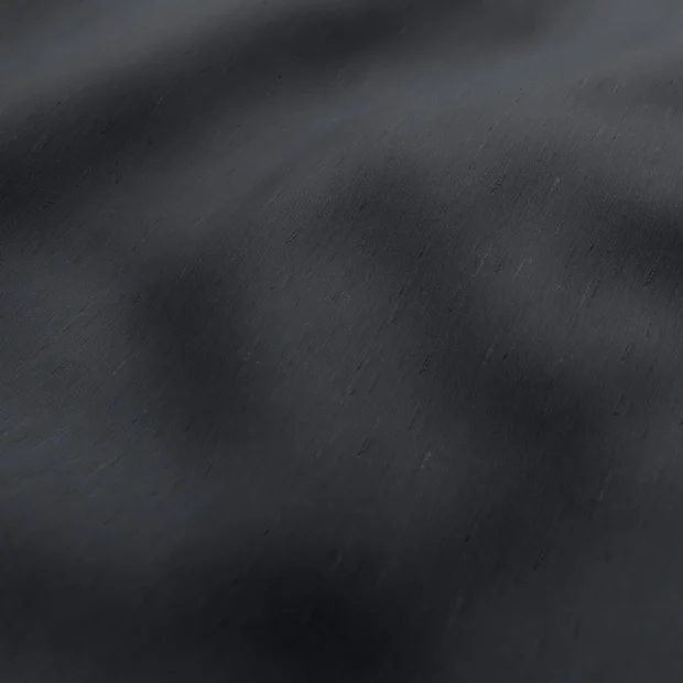 Photo of the fabric Maharaja II Ink swatch by James Dunlop Essentials. Use for Curtains, Upholstery Light Duty, Accessory, Top of Bed. Style of Plain, Texture