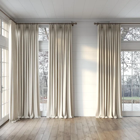 Photo of the fabric Chatham Linen swatch by James Dunlop Essentials. Use for Curtains. Style of Plain, Texture