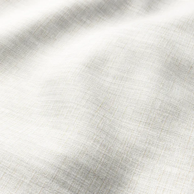 Photo of the fabric Osmic Flax swatch by FR-One. Use for Curtains, Upholstery, Accessory, Top of Bed. Style of Jacquard, Plain